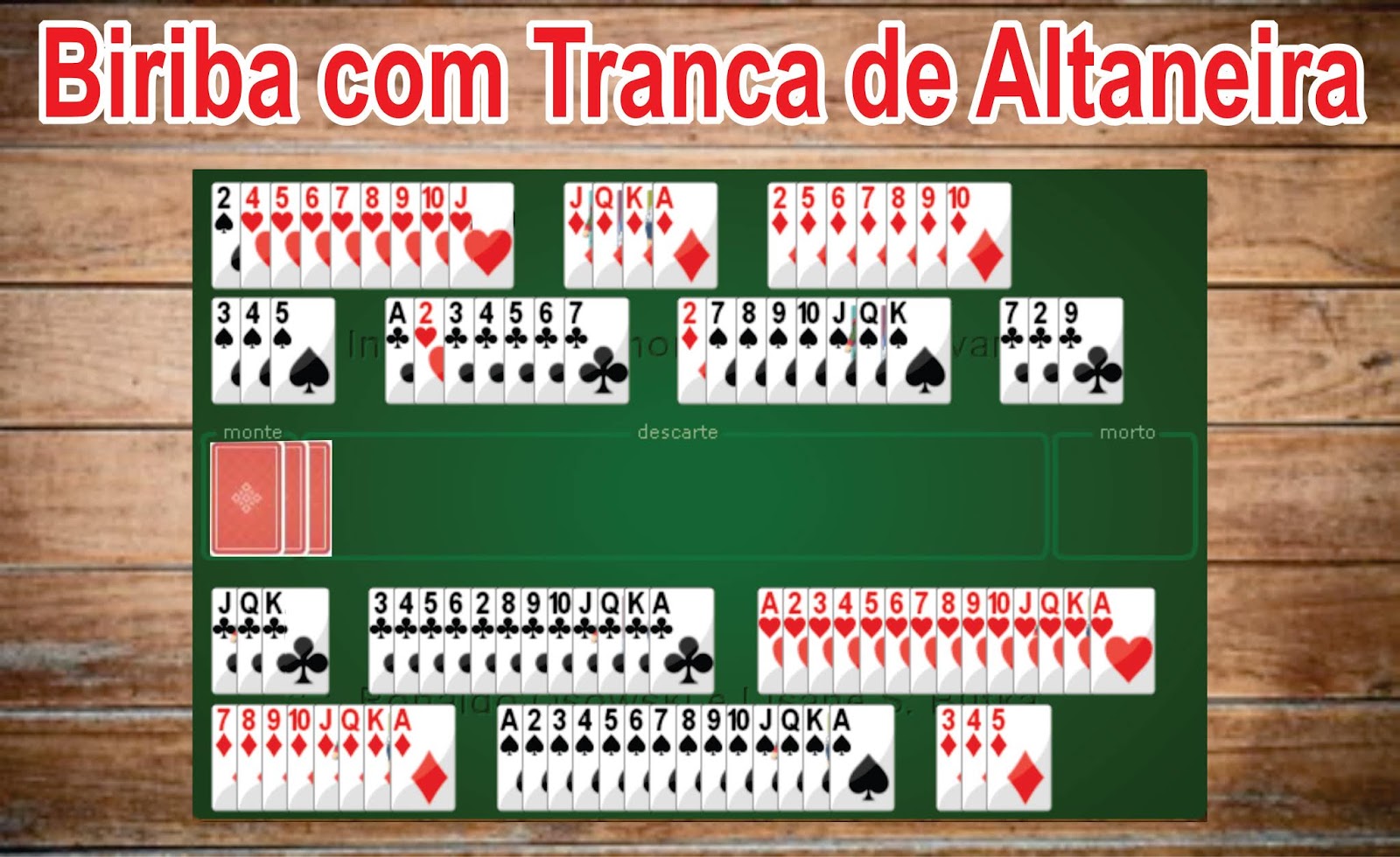 Blog de Altaneira: Regras do Biriba com Tranca de Altaneira